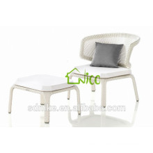 2014 grande promotion PE rattan table et chaises en plastique pour enfants